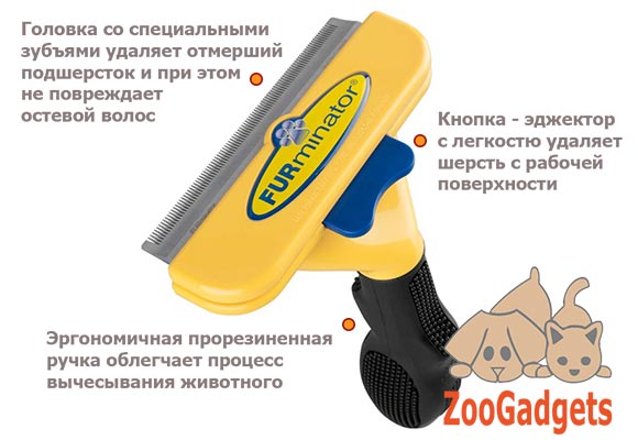 furminator_2 фурминатор щетка для шерсти собак и кошек