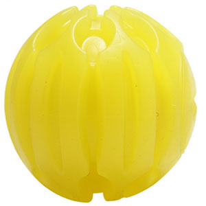 ledball_yellow led мячик собак