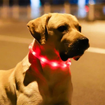 ошейник для собак LED светящийся led ошейник для собак