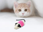мышка для кошек из сизалевой нити