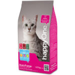 корм для кішок з тунцем та куркою happyone